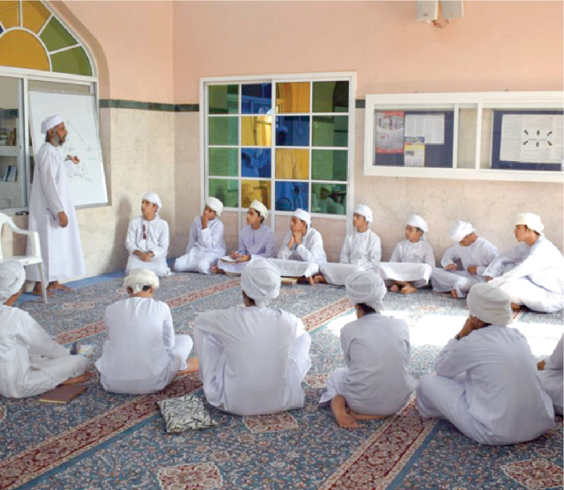 educational centers for students and Quran schools